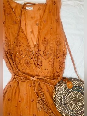 Free People Eyelet Jumpsuit\ Romper